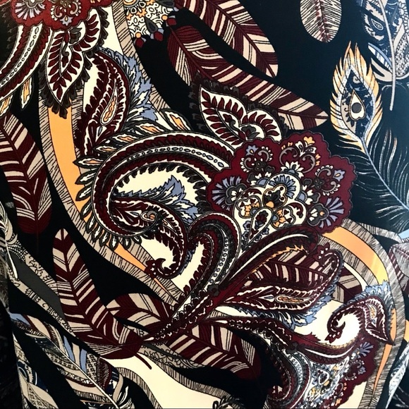 Nordstrom’s Indie paisley & peacock kimono duster - Picture 8 of 8